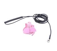 OUNONA Correa Liviana para Loros Alas de Ángel en Color Rosa, Cuerda Elástica de 2 M, Ligera y Práctica para Volar Libremente al Aire Libre