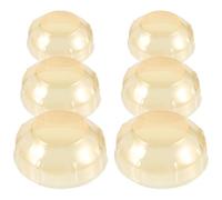 OUNONA Cubierta Protectora Flexible para Detector de Humo 6 Unidades Plástico Resistente Prevención de Falsas Alarmas Protección Antipolvo para Uso Hogares Oficinas y Cocinas