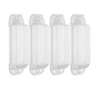 OUNONA Cubierta Protectora para Interruptor de Luz Vintage Resistente al Agua y Polvo 4 Piezas para Seguridad en Baño y Cocina Fácil Instalación Placa Frontal Eléctrica Decorativa