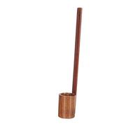 OUNONA Cuchara de Vino de Madera Decorativa con Mango para Uso Casa Cucharón para Vino Aceite y Miel Capacidad Alta y Resistente