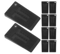 OUNONA Cuñas Niveladoras de Muebles de Plástico 10 Unidades, Almohadillas Antivibración para Patas Irregulares, Soporte Ajustable para Mesas y Sillas, Accesorio para Estabilizar Muebles