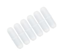OUNONA de Agitadores Magnéticos para Mezcla Uniforme para Laboratorio de Ptfe 6 Piezas Varillas Versátiles de Color Claro en Investigación Científica