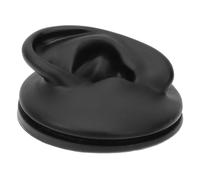 OUNONA de Oreja Izquierda de Silicona Segura para Perforación y Exhibición Práctico para Enseñanza y Presentación de Pendientes Diseño Realista con Canal Auditivo Artificial