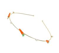 OUNONA Diadema Elegante de Perlas con Diseño de Frutas para Bodas y Ocasiones Especiales Accesorios para Cabello para Fotografía y