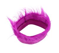 OUNONA Diadema Peluda Cómoda Para Decoración De Halloween Eventos Deportivos y Reuniones Familiares Incluye Peluca Divertida y Sombrero De Fiesta Para Actividades Escolares