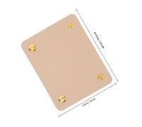 OUNONA Envoltura para Asa de Maleta Beige de PU, Protección Cómoda para Asas de Equipaje y Mochilas, Paquete de 2 Piezas Elegante y Funcional para Accesorios de Viaje