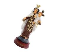 OUNONA Estatua de Resina Virgen María con Adorno Religioso Elegante para Escritorio Decoración Católica Hogar Oficina