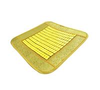 OUNONA Esterilla Refrescante De Verano Para Coche Almohadilla De Asiento De Bambú Cojín Refrigerante Para Asiento De Coche Para Viajes Verano