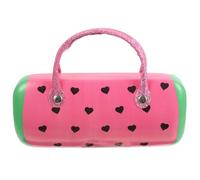OUNONA Estuche para Gafas de Portátil de Cuero Pu Interior de Terciopelo, Fácil de Abrir y Cerrar, Caja Organizadora para Almacenamiento de Gafas de Sol