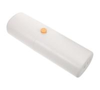 OUNONA Estuche Portátil para Cepillos de Dientes Válvula Transpirable Vaso de Plástico Compacto para Viaje Gimnasio y Camping Caja Organizadora para Cepillo y Pasta Dental Color