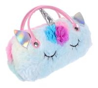 OUNONA Estuche Portátil para Gafas de Unicornio con Asa, Acolchado de Felpa y Pu, Resistente a Golpes, Adecuado para Uso Diario