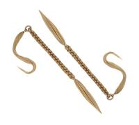 OUNONA Extensiones de Caballo Trenzadas Sintéticas 2 Piezas Largas Resistentes al Calor para Mujer Modernas Uso Diario Fiestas