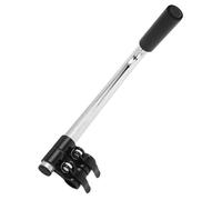 OUNONA Extensor de Manija para Silla de Ruedas de Acero Inoxidable 222 MM 2 Abrazaderas Desmontables Accesorio Auxiliar Antideslizante para Cuidadores y Usuarios Altos Uso en