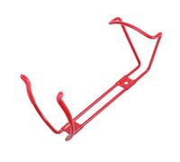 OUNONA extintor de incendios soporte estante del extintor de fuego Brackets de extinción de incendios planchar rojo