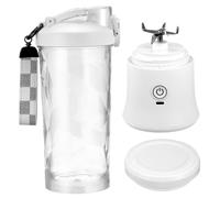 OUNONA Extractor de Portátil Recargable USB para Batidos y Jugos Frescos y Ligera para Oficina y Ejercicio Diseño Elegante y de Limpiar