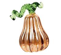OUNONA Figurita de Calabaza de Cristal para Decoración de Adorno Artificial de Cosecha para Hogar Acción de Gracias Diseño Realista y Ligero para Sala Dormitorio y Fiesta