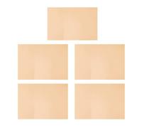 OUNONA Filtros de Luz de Gel PVC para Iluminación Led, Difusor Transparente Naranja, 5 Láminas para Fotografía y Estudio, Corrección de Color para Proyectos Artísticos