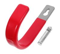 OUNONA Ganchos de Almacenamiento Metálicos para Garaje y Balcón, Soporte Robusto para Escaleras y Herramientas, Montaje Fácil Tornillos