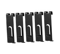 OUNONA Ganchos de Metal para Colgar Cuadros y Herramientas, Set de 5 Piezas, Colgadores para Paneles de Rejilla en Uso Doméstico