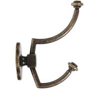 OUNONA Ganchos de Pared Antiguos de Metal para Colgar Abrigos y Llaves, Perchero Vintage para Cocina, Baño y Armario, Diseño Estable y Fácil de Usar