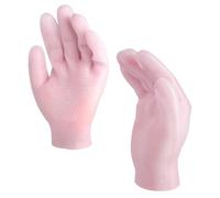 OUNONA Guantes Hidratantes Sebs para Mujer y Niñas Guantes Exfoliantes y Reparadores para Manos Secas Antideslizantes Color Rosa Ideales para Cuidado Piel y Pedicura Casa