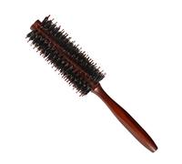OUNONA Hair Brush Comb Bristles Hair Brush Styling Round Essentials Comb with Wood Handle for Drying
