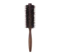 OUNONA Hair Brush Comb Wooden Round Brush Wood Handle for Hair Drying Styling Curling (twill 12)