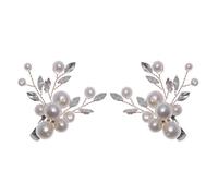OUNONA Hebillas Decorativas para Zapatos de Tacón Alto Clip, Hechas a Mano Abs y Gemas de Imitación, Ideales para Graduación y Mujer