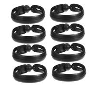 OUNONA Herramienta para Trenzar el Cabello y Formar Moños 8 Piezas Ajustables para Peinar Niñas y Mujeres en Uso Diario Accesorios para Cabello Forma de Donut