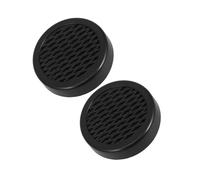 OUNONA Humidificador Humedad Redondo Protector Cigarros para 2 Piezas Portátil, Material Duradero Negro, Herramienta Gestión de de Viaje y Conservación de Tabacos
