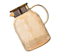 OUNONA Jarra Adecuado para Servir Bebidas Gran Capacidad de Vidrio de 1800ml para Agua Fría Hogar y Oficina