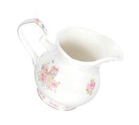 OUNONA Jarra de Leche de Cerámica de 180ml con Asa para Crema y Salsa, Diseño Original y Acabado Suave, Adecuado para Fiestas y Bares