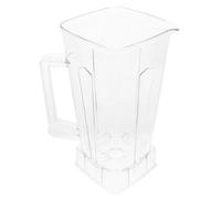 OUNONA Jarra Transparente para Licuadora de 2l Diseño Cuadrado en Pc, Fácil de Verter y Uso Versátil para Batidos, Jugos y Bebidas en Fiestas y Cocina
