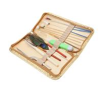 OUNONA Juego de 15 Cucharas para Oídos Herramientas de Limpieza de Cerumen Bastoncillos de Limpieza Portátil y Conveniente Cuidado de Oídos para Adultos y Niños