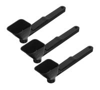 OUNONA Juego de 3 cucharas medidoras para café en polvo con forma de embudo, con orificio para colgar, capacidad de 2 cucharadas, herramienta reutilizable para rellenar cápsulas de proteínas y