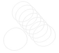 OUNONA Juntas Antiexplosión para Gafas 10 Piezas Kit de Instalación Antigrietas Accesorio Montaje Lentes Reparación Uso Personal Salud Visión