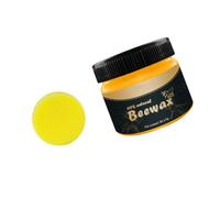 OUNONA Kit De Cuidado Cera De Abejas Para Madera Resistente Al Agua Para Suelos y Muebles Con Esponjas Naranjas Mantenimiento El Hogar