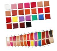 OUNONA Kit de Maquillaje 25 Colores Paleta Brillo Labial Superposición Multifuncional para Mujeres y Niñas