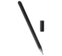 OUNONA Lápiz Capacitivo Doble Punta Ventosa Transparente Lápiz Óptico para Tabletas y Teléfonos Móviles Negro Resistente a Errores Táctiles Adecuado para Dibujo y Escritura en