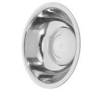 OUNONA Lavabo Multifuncional De Acero Inoxidable , Cuenco Grande De 29 Cm, Sin Imán, Profundo y Portátil Para Baño y Remojo De Pies En Casa