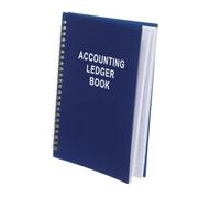 OUNONA Libro de Contabilidad y Gestión de Transacciones para Ingresos y Gastos Papel Encuadernación Pp para Seguimiento de Finanzas en Negocios