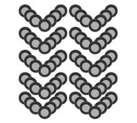 OUNONA Marcadores de Posicionamiento Magnéticos para Escaneo 3D, 6 Hojas Plásticas con 50 Puntos, Ligero y Preciso, Ideales para Ingeniería Inversa y Aplicaciones de Escaneo