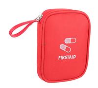 OUNONA Mini Bolsa de Primeros Auxilios, Bolsa de Medicina Portátil Cremallera Suave y Gran Capacidad para Viajes, Emergencias, Coche y Uso Diario