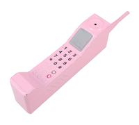 OUNONA Modelo De Gran Hermano De Hierro Retro Adorno De Teléfono Móvil Vintage Para Mesa De Escritorio Decoración De Escenario Para Teléfonos Antiguos