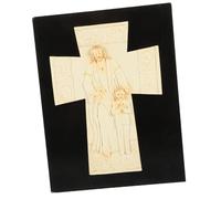 OUNONA Modelo de Jesus de simulacion decoración del hogar católico Primero Adornos religioso Colgante de estatuilla de Jesus Estatua de Jesus Figurilla Resina