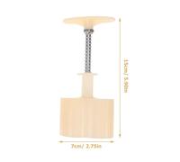 OUNONA Molde para Pastel Luna con Forma de Cacahuete Prensa Manual para Repostería y Pastelería Molde Resistente para Hornear Postres Tradicionales para Festivales y Cocina Casera