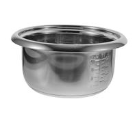 OUNONA Olla Interior Inoxidable Arrocera Eléctrica Recubrimiento Resistente y Multifunción para Cocina Repuesto para Hogar