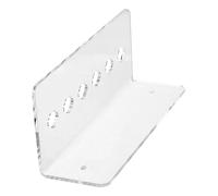 OUNONA Organizador De Tijeras Peluquero De Pared Transparente Ranuras Soporte Acrílico para Salón y Barbero Rack Duradero para Tijeras De Corte Cabello