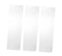 OUNONA Paleta Iluminadora para Teñir el Cabello Transparente 3 Piezas Tamaño Mediano para Salón y Uso Doméstico Herramientas de Teñido de Cabello