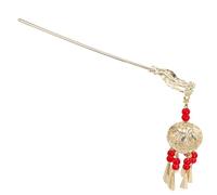 OUNONA Palillo para Cabello Mujer con Efecto Luminoso y Horquilla Metálica Resistente Estilo Linterna Accesorio Elegante para Peinados Tradicionales Hanfu